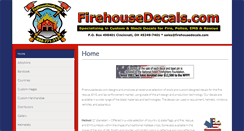 Desktop Screenshot of firehousedecals.com